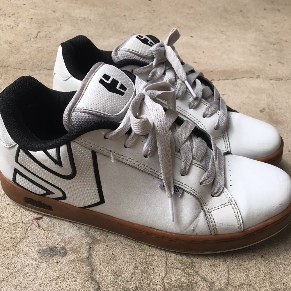 Etnies Men’s Fader White/Gum 10 US